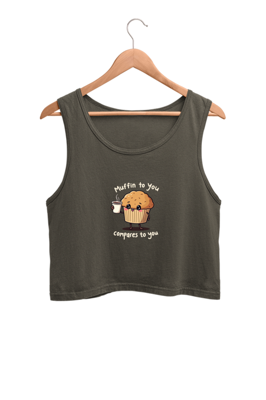 Women's Loose-Fit Crop Tank Tops